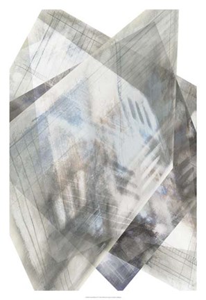 Framed Faceted Illusion IV Print