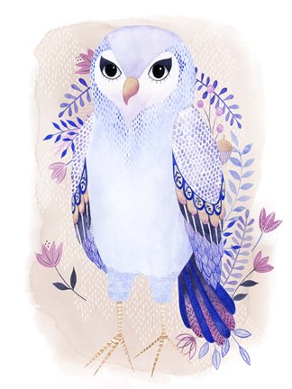 Framed Enchanting Forester III Print