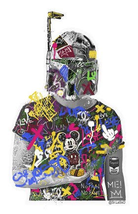 Framed Sr.Lasso Print