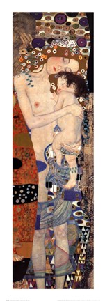 Framed Three Ages of Woman - Mother and Child, c.1905 (detail panel) Print