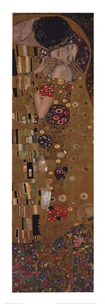 Framed Kiss, c.1908 (detail) Print