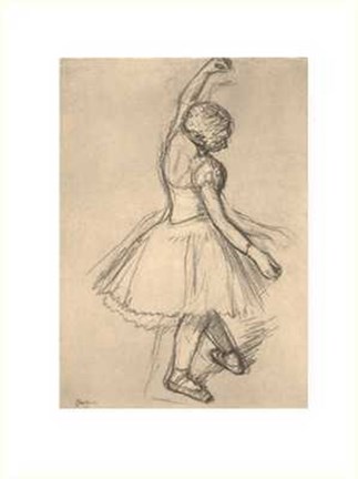 Danseuse Port de Bras Fine Art Print by Edgar Degas at