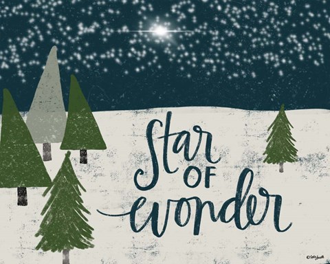 Framed Starry Night Print