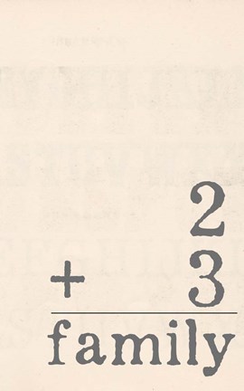 Framed Family II Print