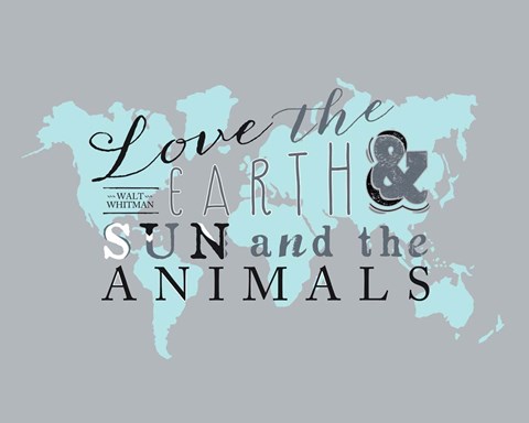 Framed Walt Whitman Map Print