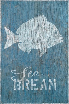 Framed Sea Bream Print