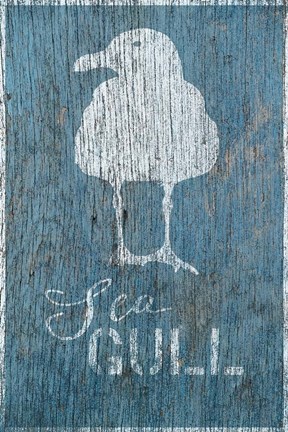 Framed Sea Gull Print