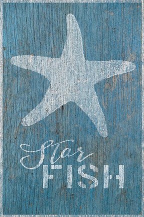 Framed Star Fish Print