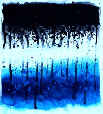 Framed Blue Divinity Print