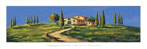 Framed Campagna Toscana Print