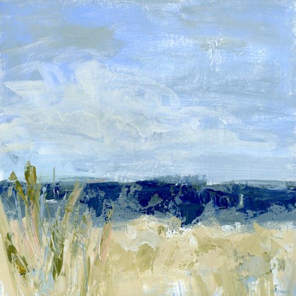 Framed Winter Beach III Print