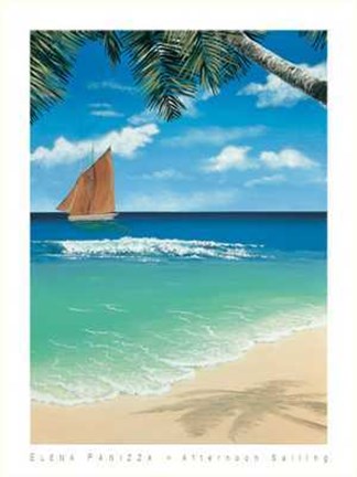 Framed Afternoon Sailing Print