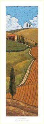 Framed Villa Toscana Print