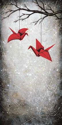 Framed Unfolding Us Print