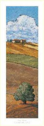 Framed Casale Sul Colle Print