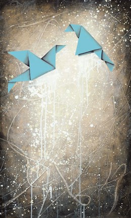 Framed Unfolding Romance Print