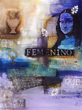 Framed Femenino Print