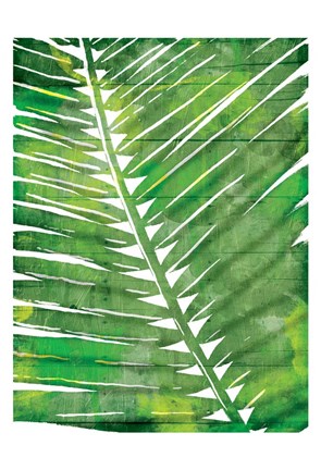 Framed Watercolor Palms Print