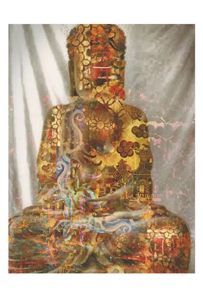 Framed Buddah Zen 2 Print
