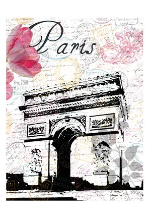 Framed All Things Paris 3 Print