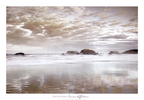 Framed Sunrise Reflections Print