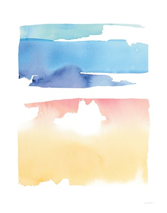 Framed Waterslide Merger Print