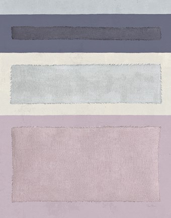 Framed Painted Weaving IV FB Print