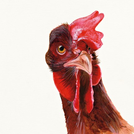 Framed Holly Crop Print