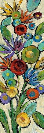 Framed Confett Floral II Print