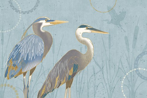 Framed By the Shore I Print