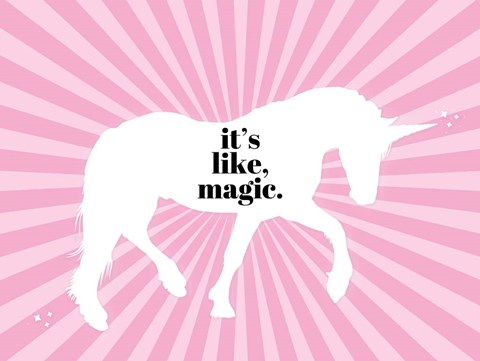 Framed It's Like, Magic Print