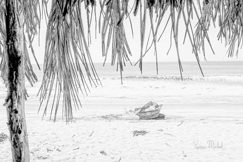 Framed Beached Up Print