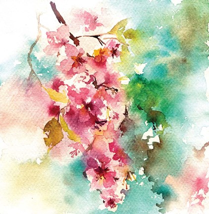 Framed Bright Blossoms Print