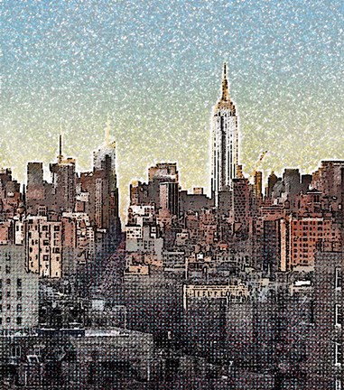 Framed Empire State Building Print