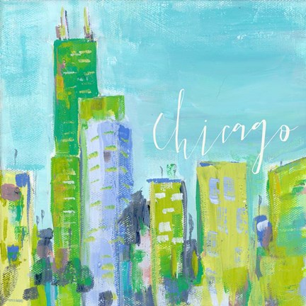 Framed Chicago Print