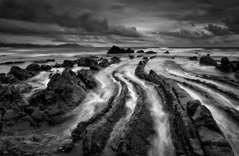 Framed Dark Barrika Print