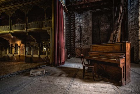 Framed Show, Interrupted Print