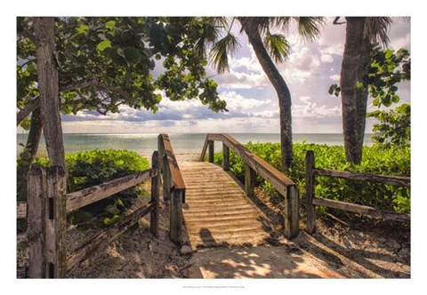 Framed Beach Access Print