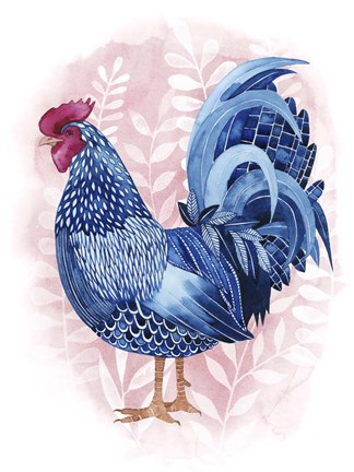 Framed Lyrical Crow II Print