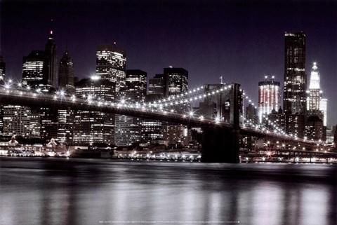 Framed Manhattan Reflections Print