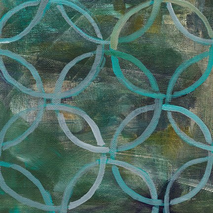 Framed Tile Element III Print