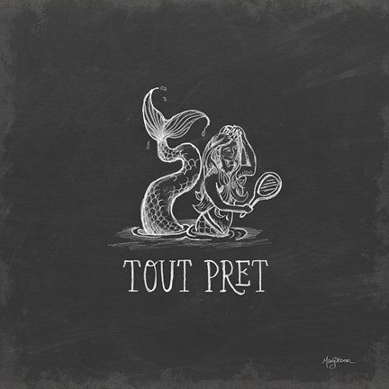 Framed Mythical Map III Print