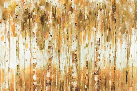 Framed Forest I Fall Print