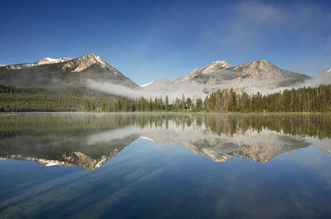 Framed Petit Lake Reflection Print