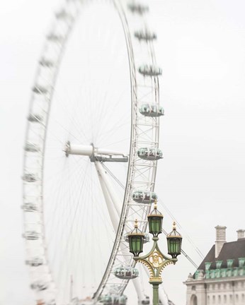 Framed London Eye II Print