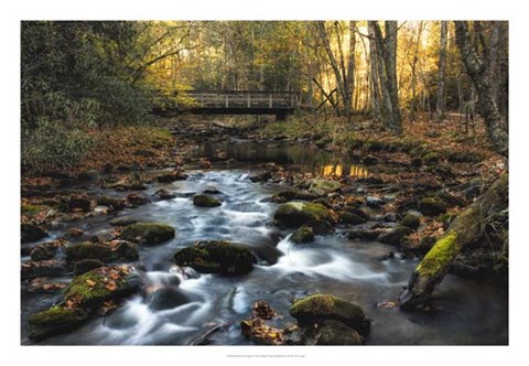 Framed Warm Sky Light Print