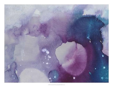 Framed Ice Crystals III Print