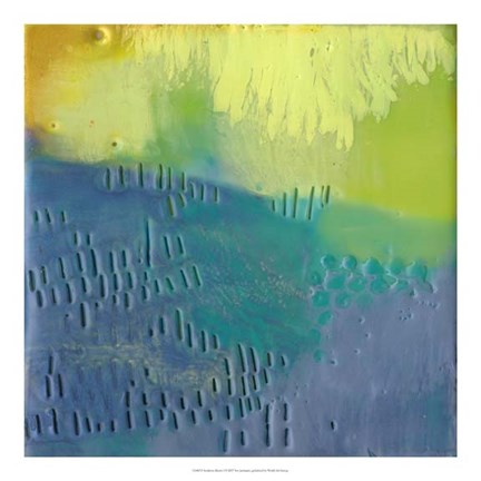 Framed Southern Shores I Print