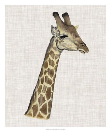 Framed Savanna Impressions II Print