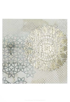 Framed Tapestry Melange I Print